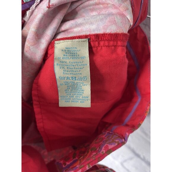 BODEN Women's Pink Floral Bistro Crop Pants US 4R - Picture 4 of 5